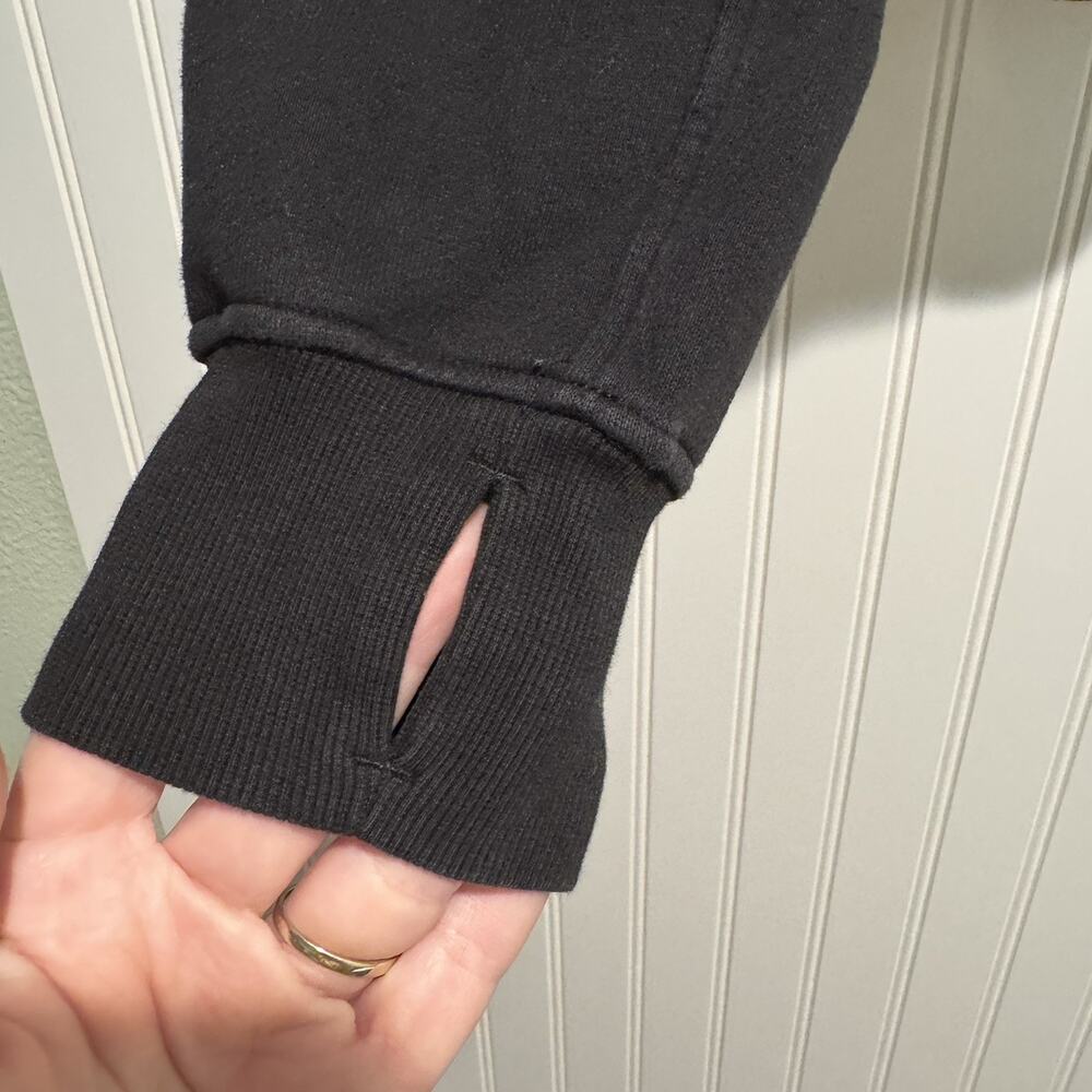 Lululemon Scuba Oversized Funnel Neck Sweatshirt Black Size M/L - Picture 3 of 8